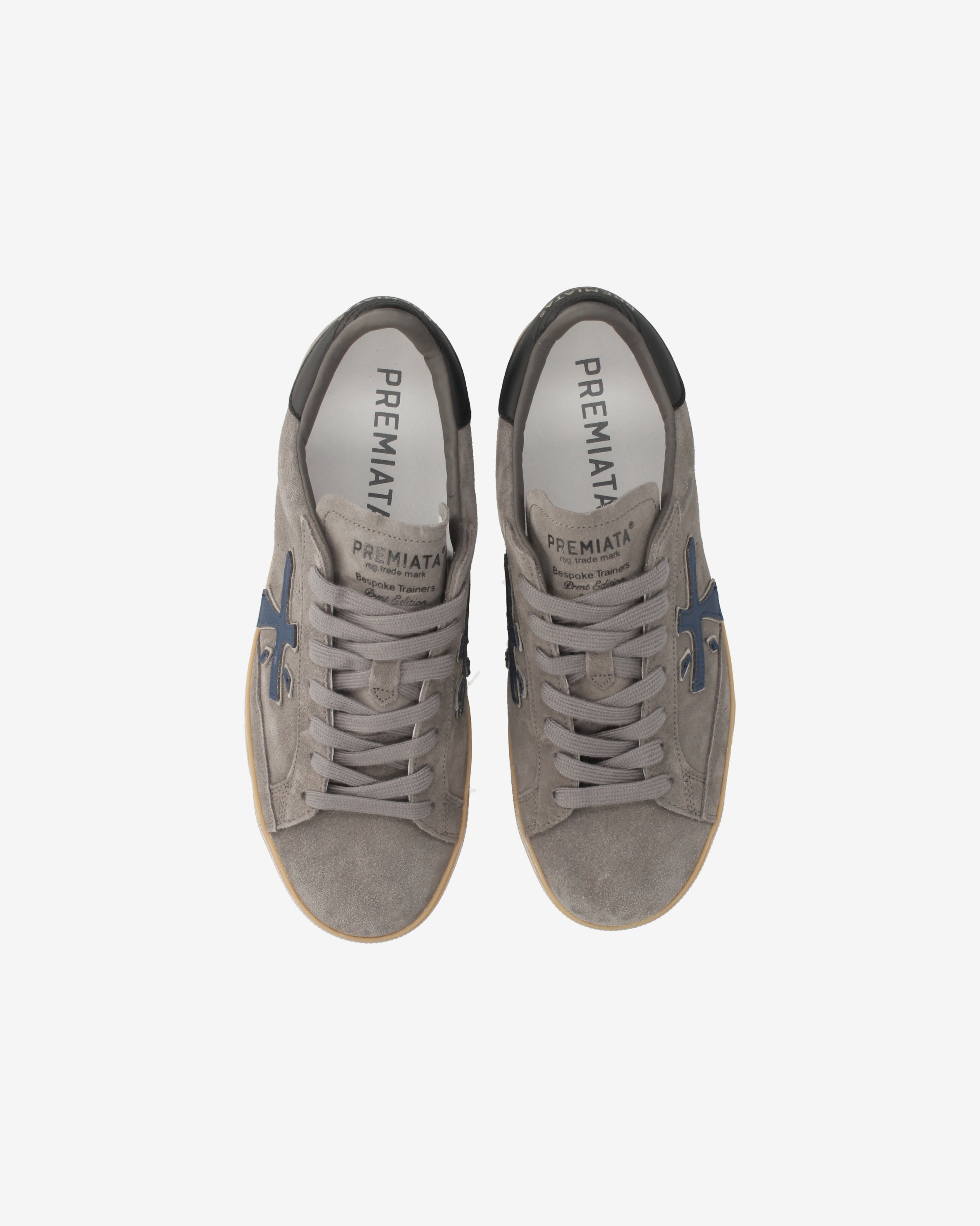 Premiata Steven 8475 sneakers grises daim cuir