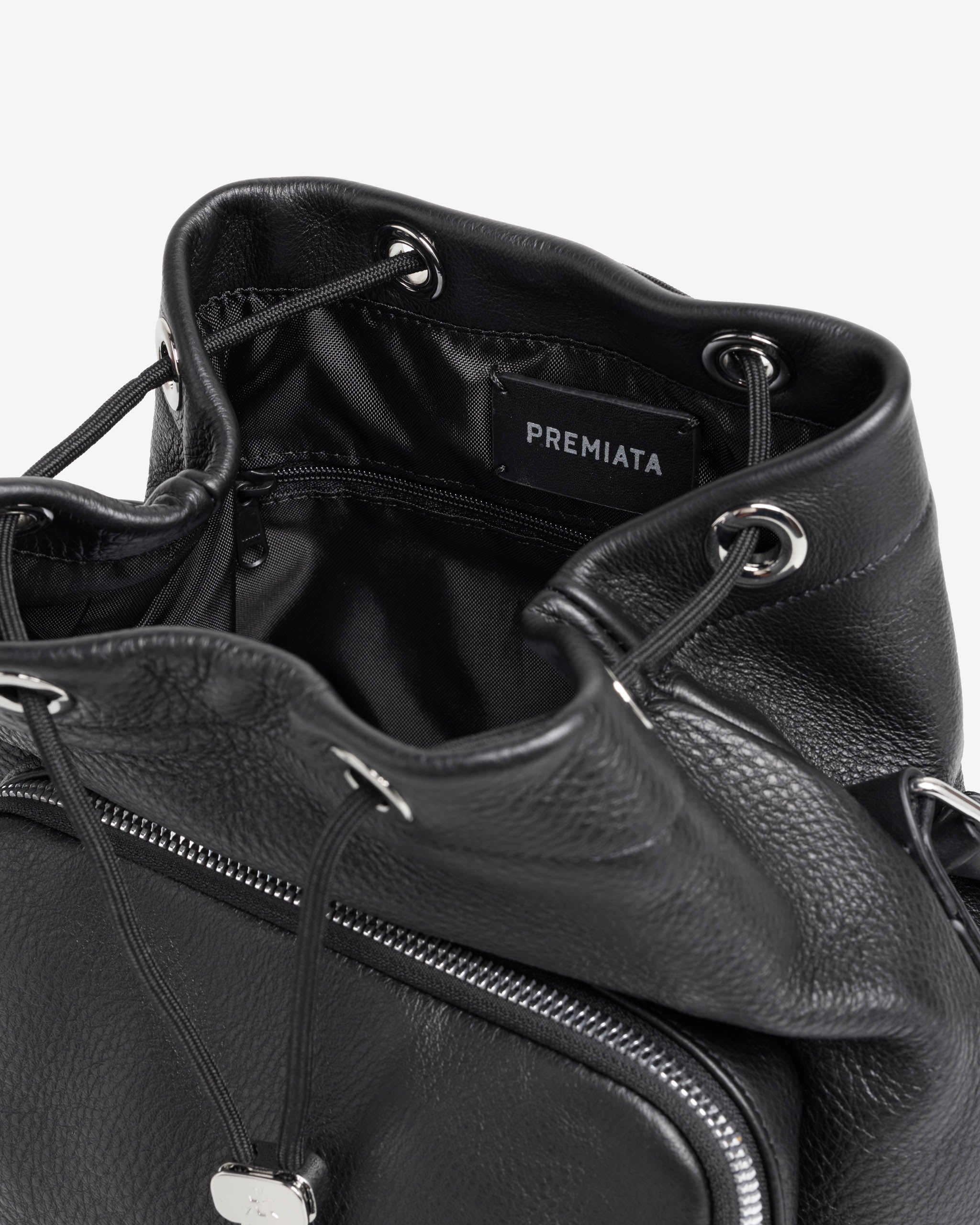 Premiata Mia 2181s sac cuir noir compact femme