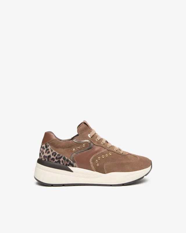 Nero Giardini Sneakers baskets femme daim cloutées 35-41