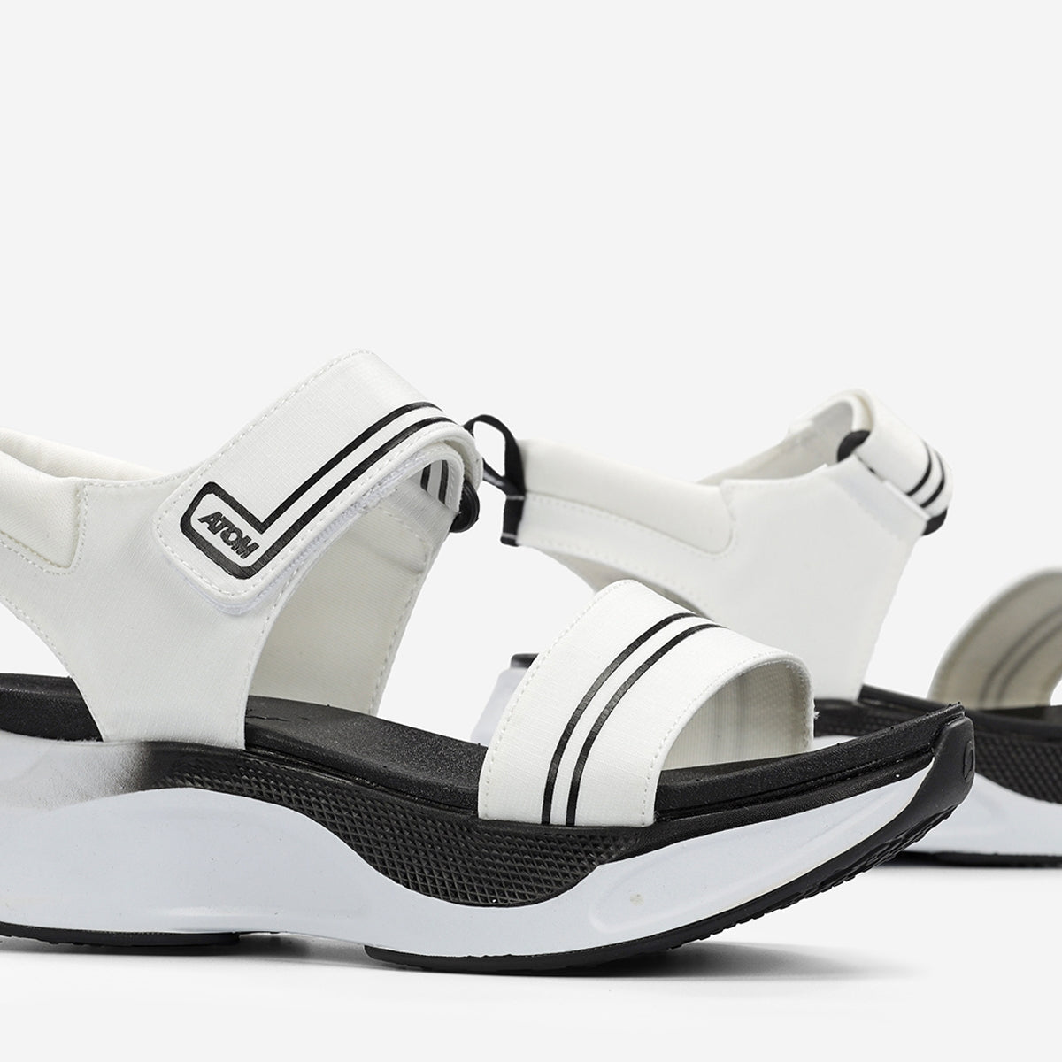 Atom Fusion AT169 sandales femme blanc confort