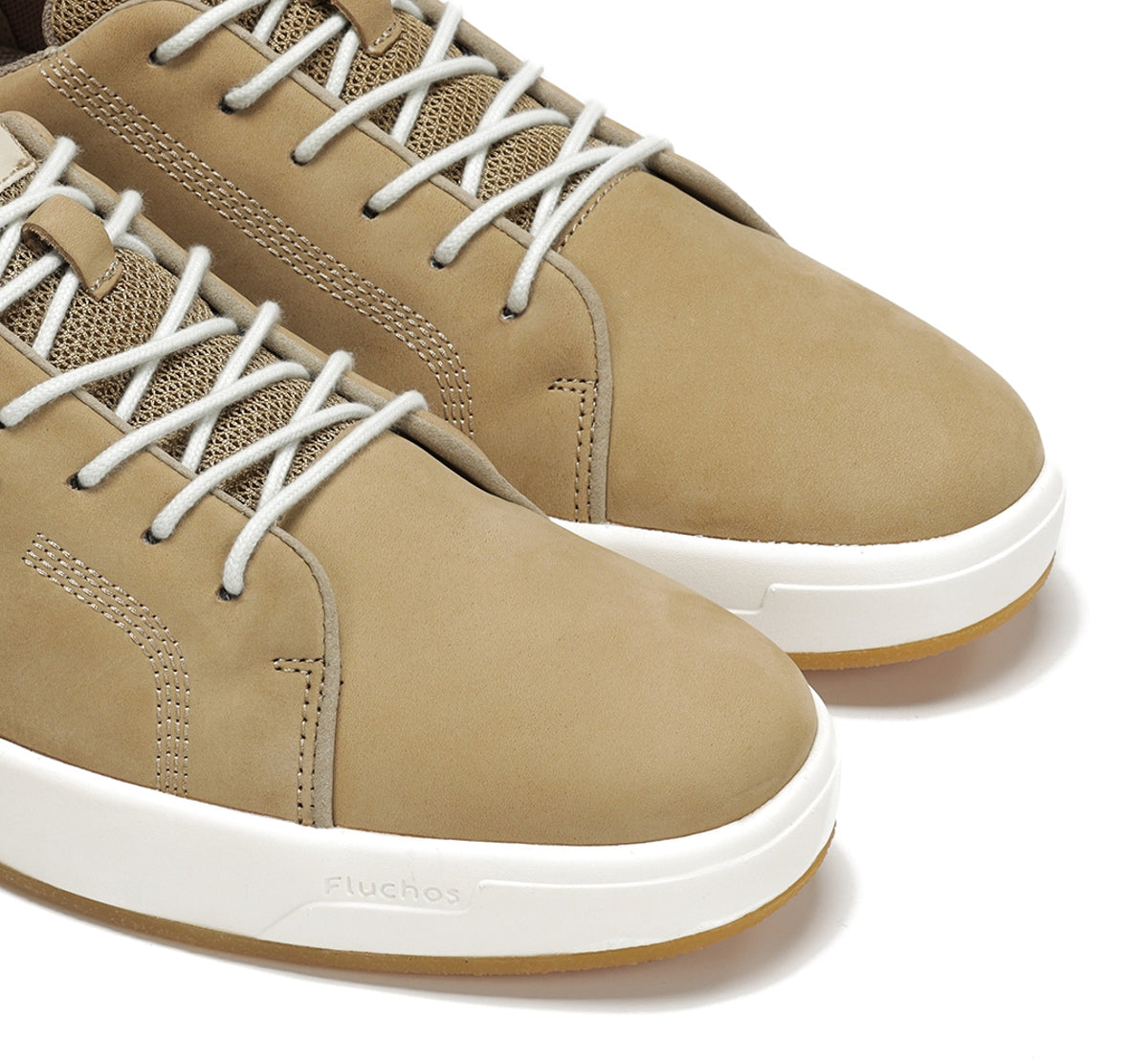 Fluchos Nadal F2377 basket homme marron cuir