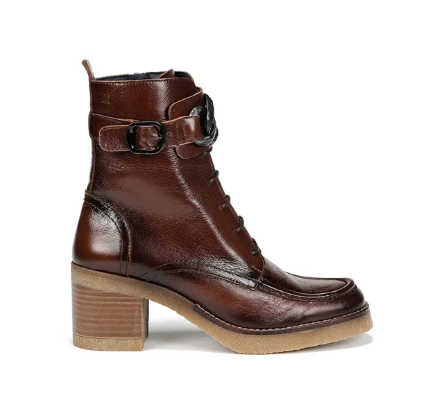Dorking Oprah D9188 bottines femme marron talon moyen