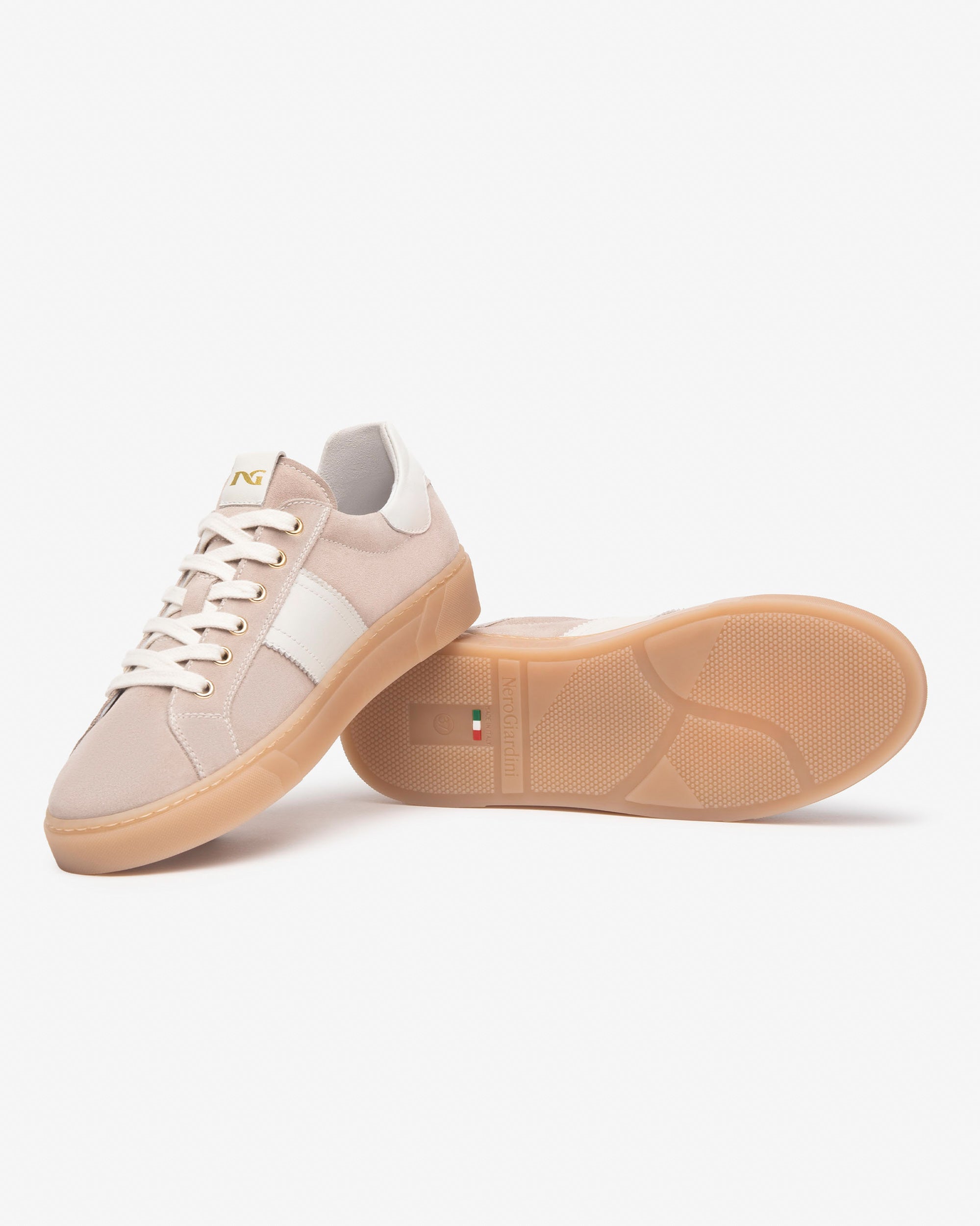 Nero Giardini Sneakers Baskets Daim Cuir Tendance Été