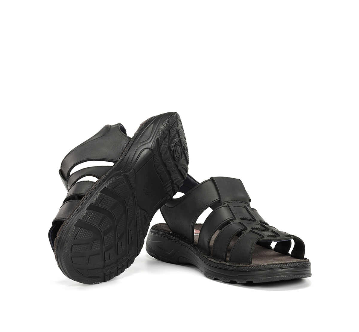 Fluchos Azores F2200 sandales homme noir velcro