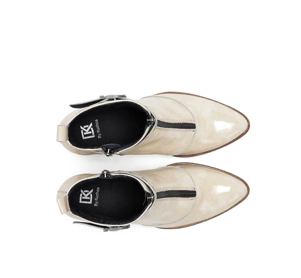 Fluchos Dorking Thais D8300 Bottines Blanc Talon