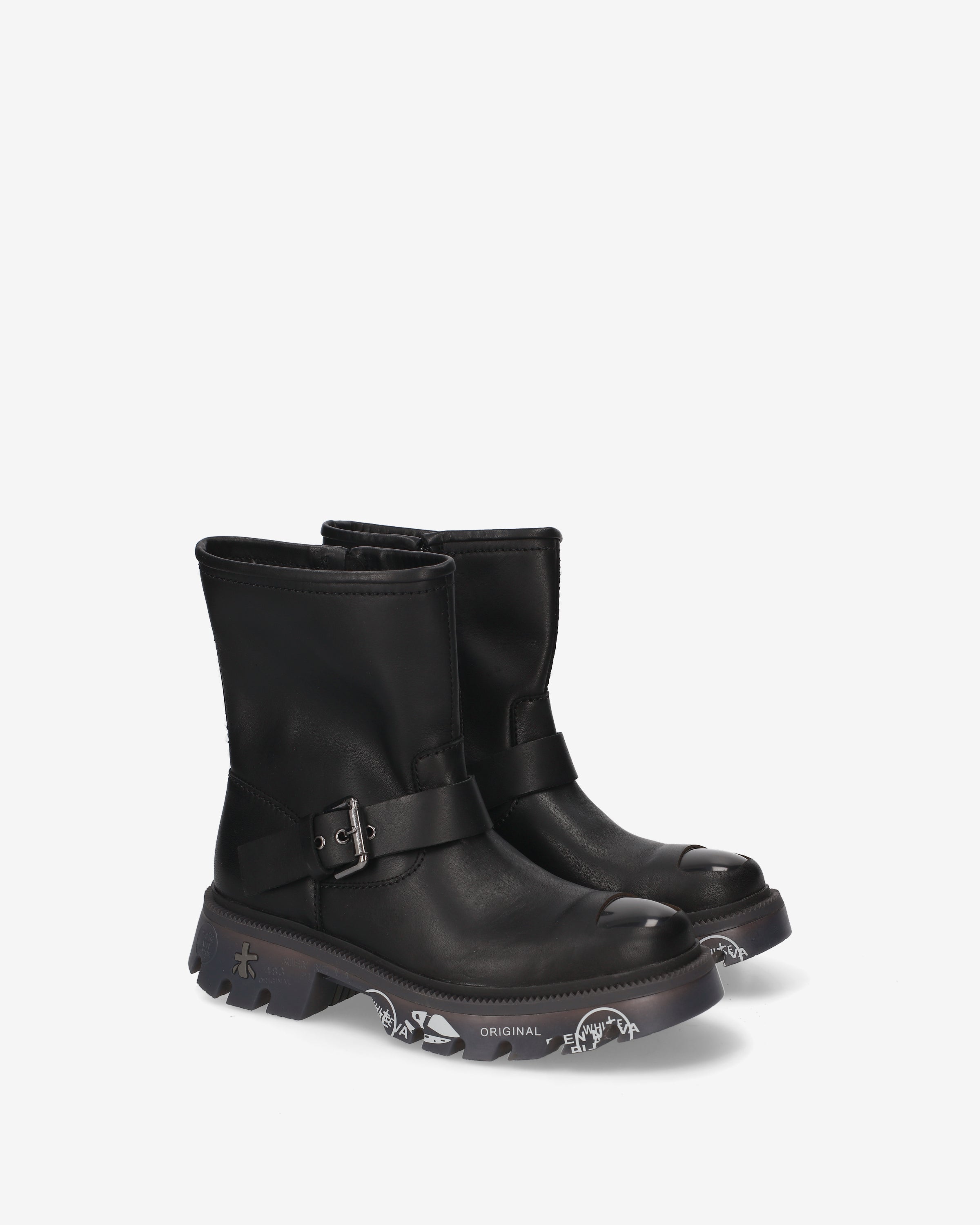 Premiata Camden 464 bottines cuir noir femme