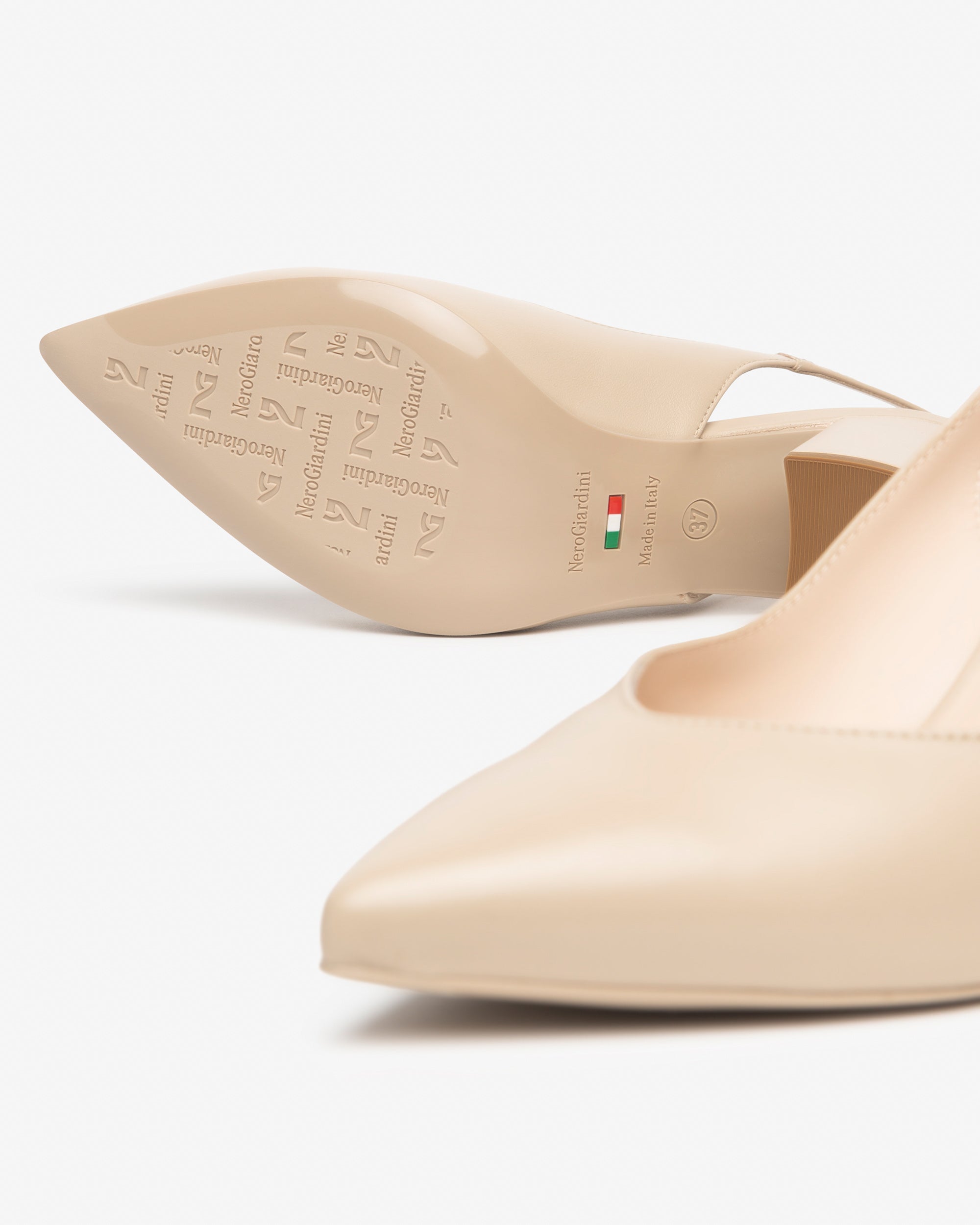 Nero Giardini Slingback escarpins cuir femme made in Italy