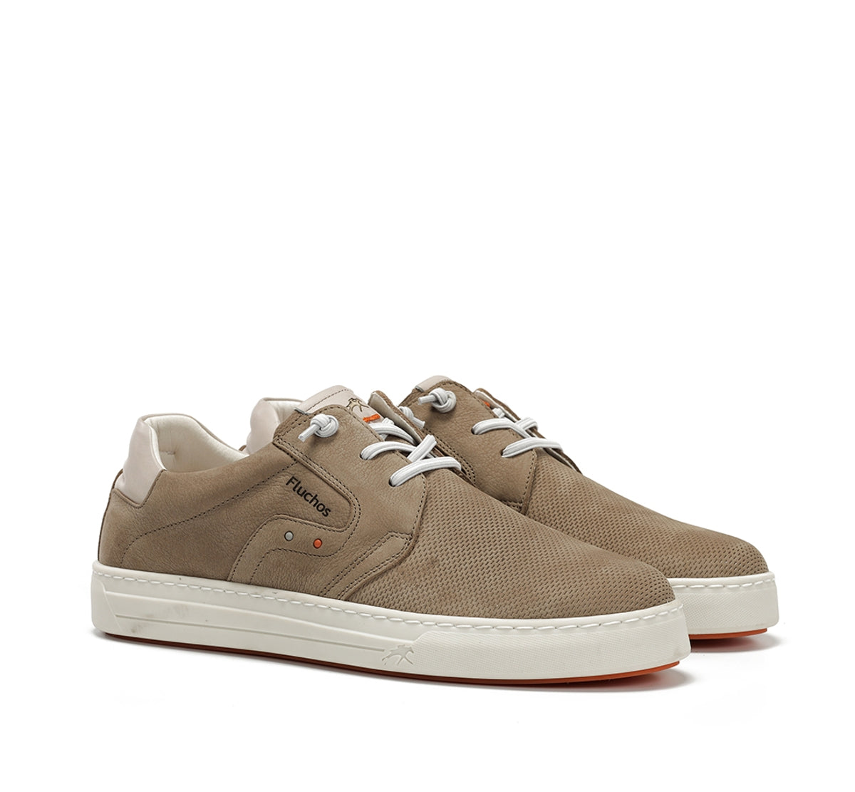 Fluchos Nemo F2366 chaussure taupe homme slip-on