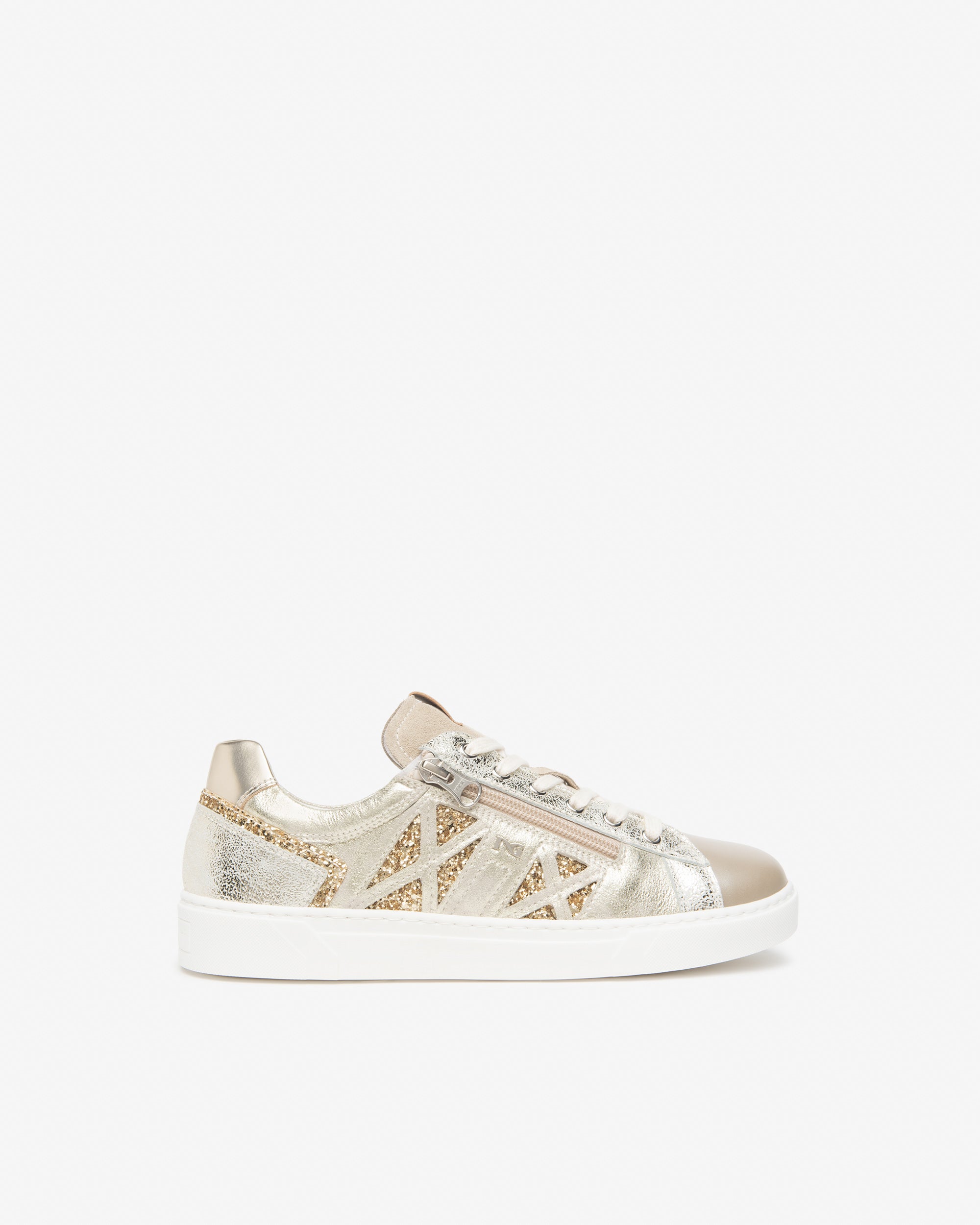 Nero Giardini Sneakers cuir tissu femme confort