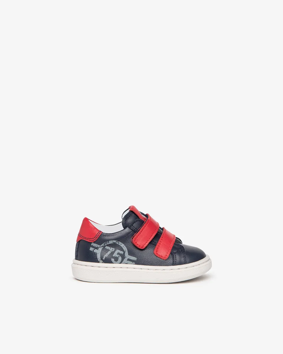 Nero Giardini Sneakers cuir baby garçon semelle légère