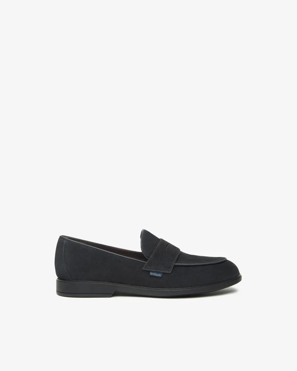 Nero Giardini Loafers mocassins daim homme cuir