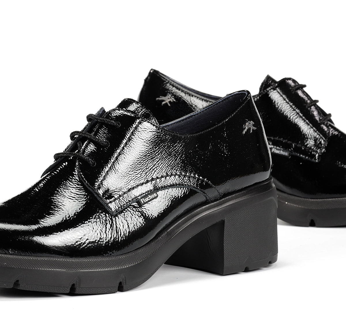 Fluchos Fugaz F2242 chaussures femme noires talon