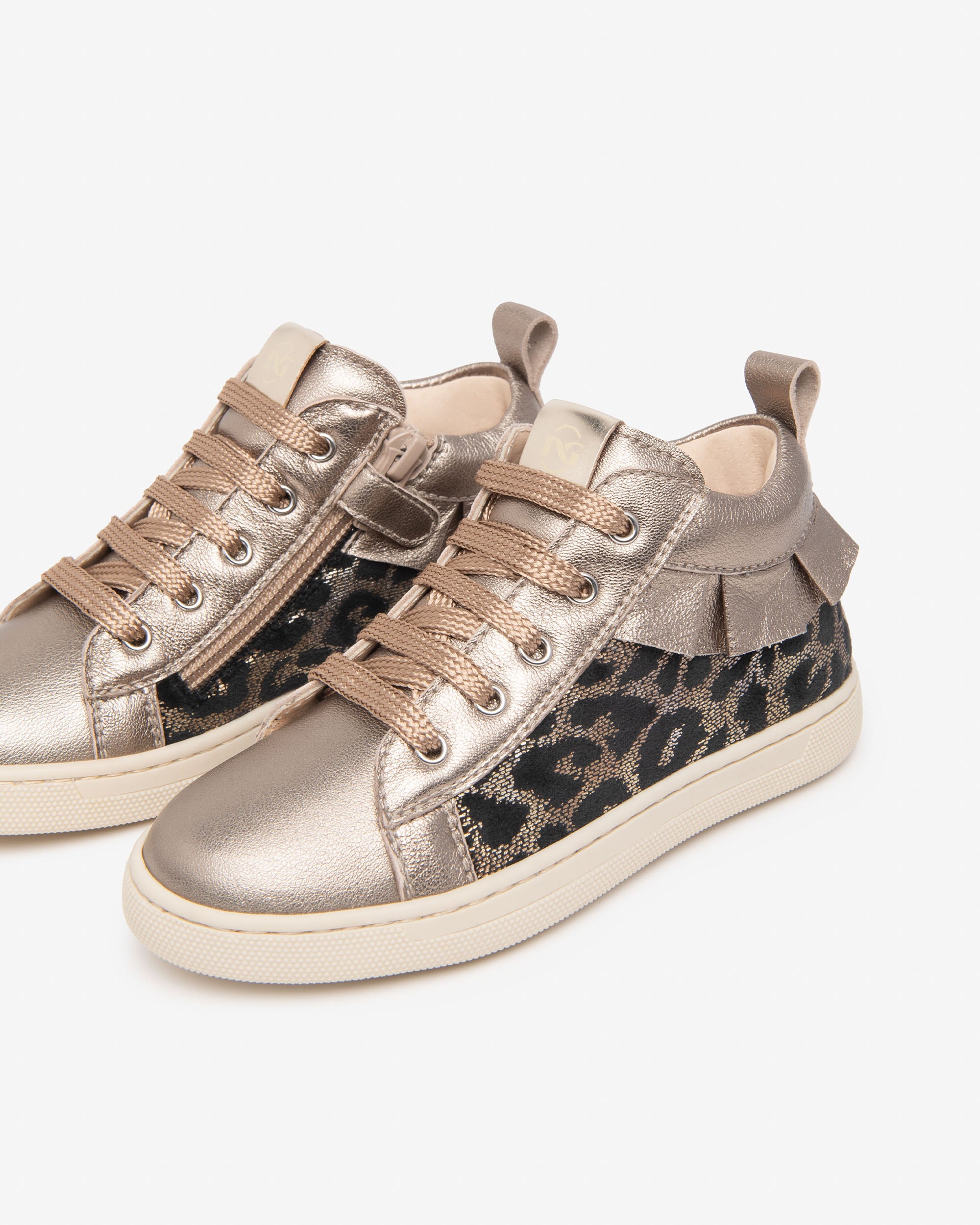 Nero Giardini Sneakers baskets cuir fille 28 zip