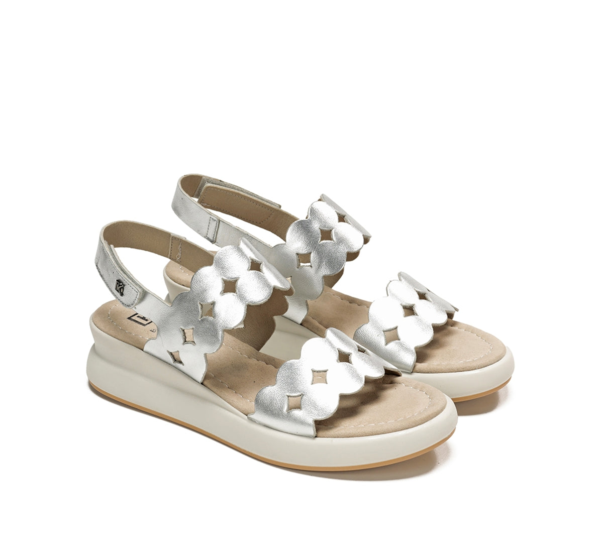 Dorking by Fluchos Slam D9291 sandale argent femme