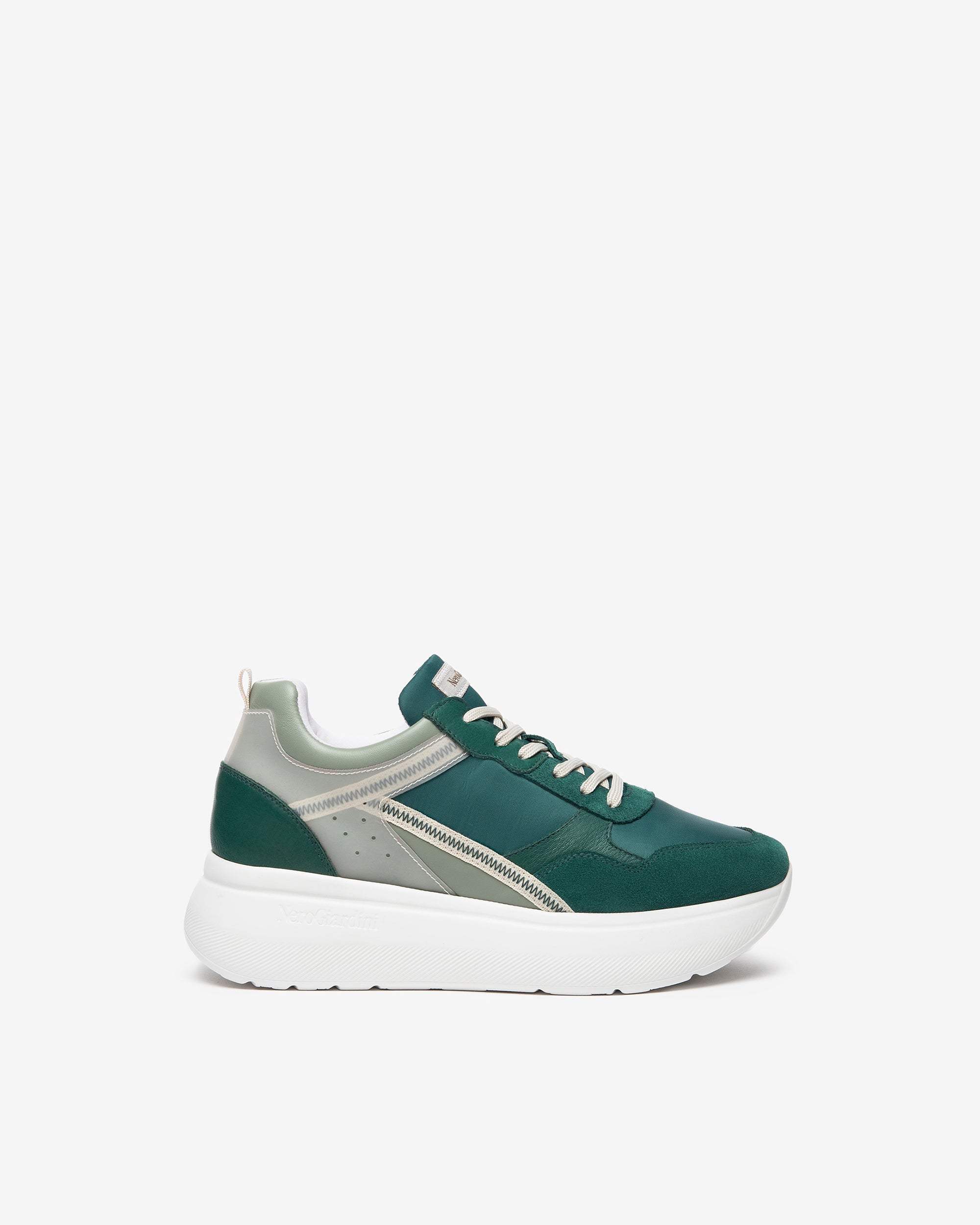 Nero Giardini Sneakers baskets femme daim cuir
