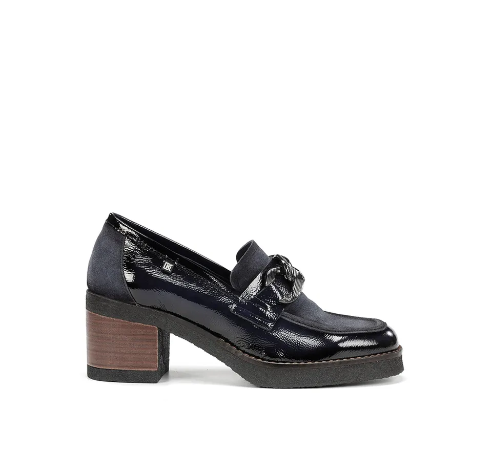Dorking Oprah D9193 mocassin femme bleu
