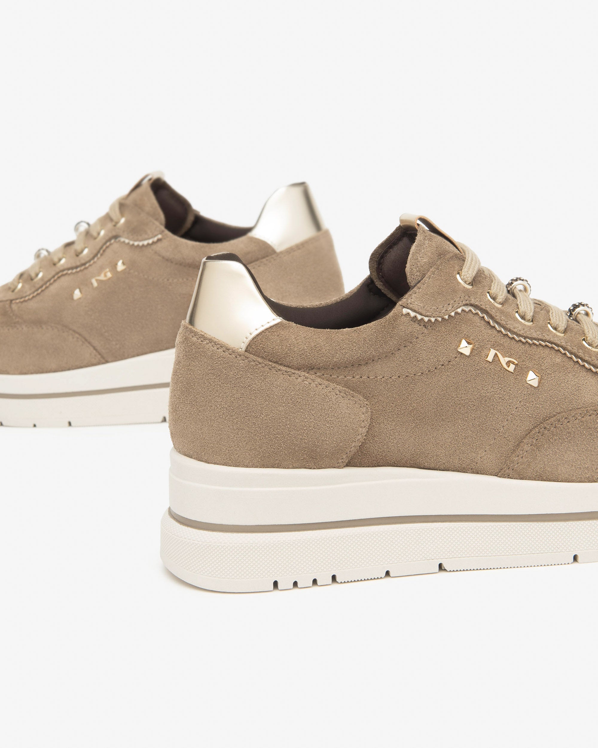 Nero Giardini Sneakers Daim Tissu Femme 38