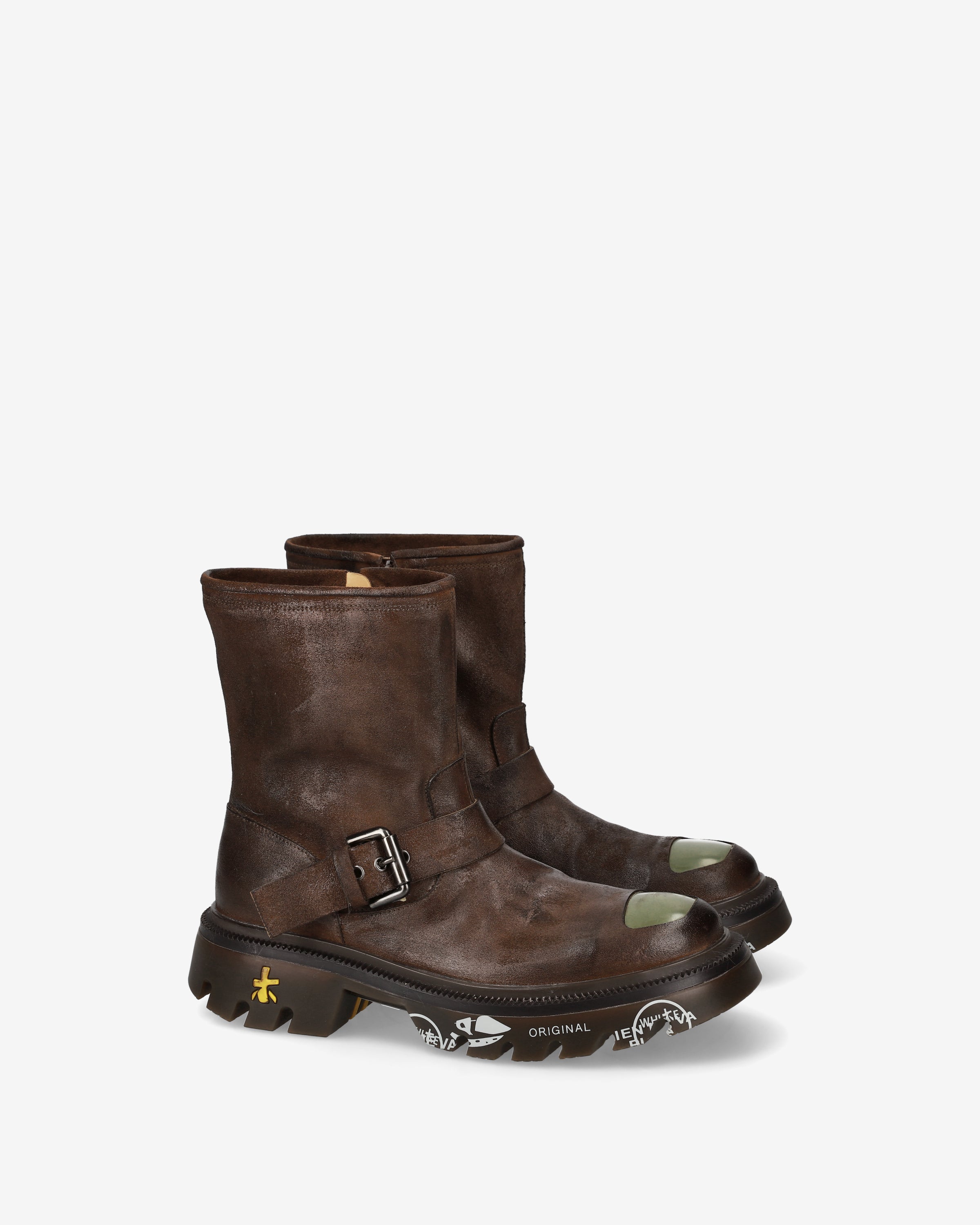 Premiata Camden 465 baskets marron cuir femme