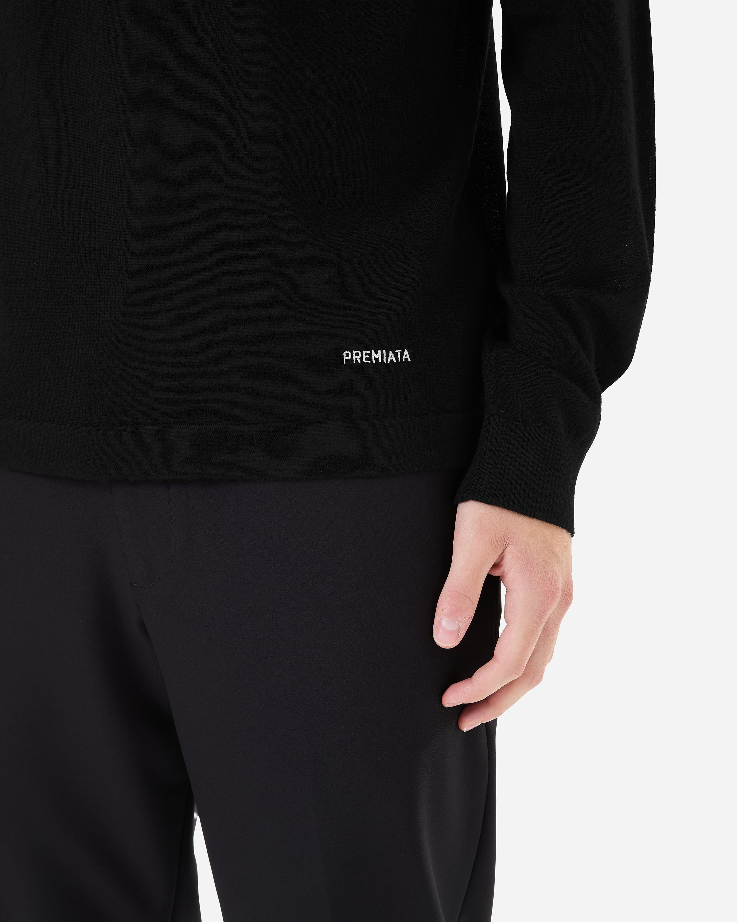 Premiata Maglia Essential pull noir homme maille