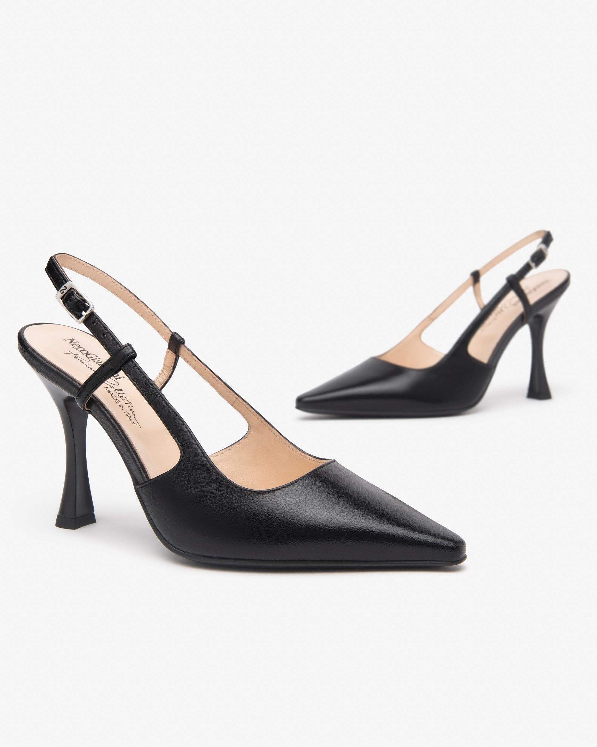 Nero Giardini Slingback escarpins cuir femme mariage