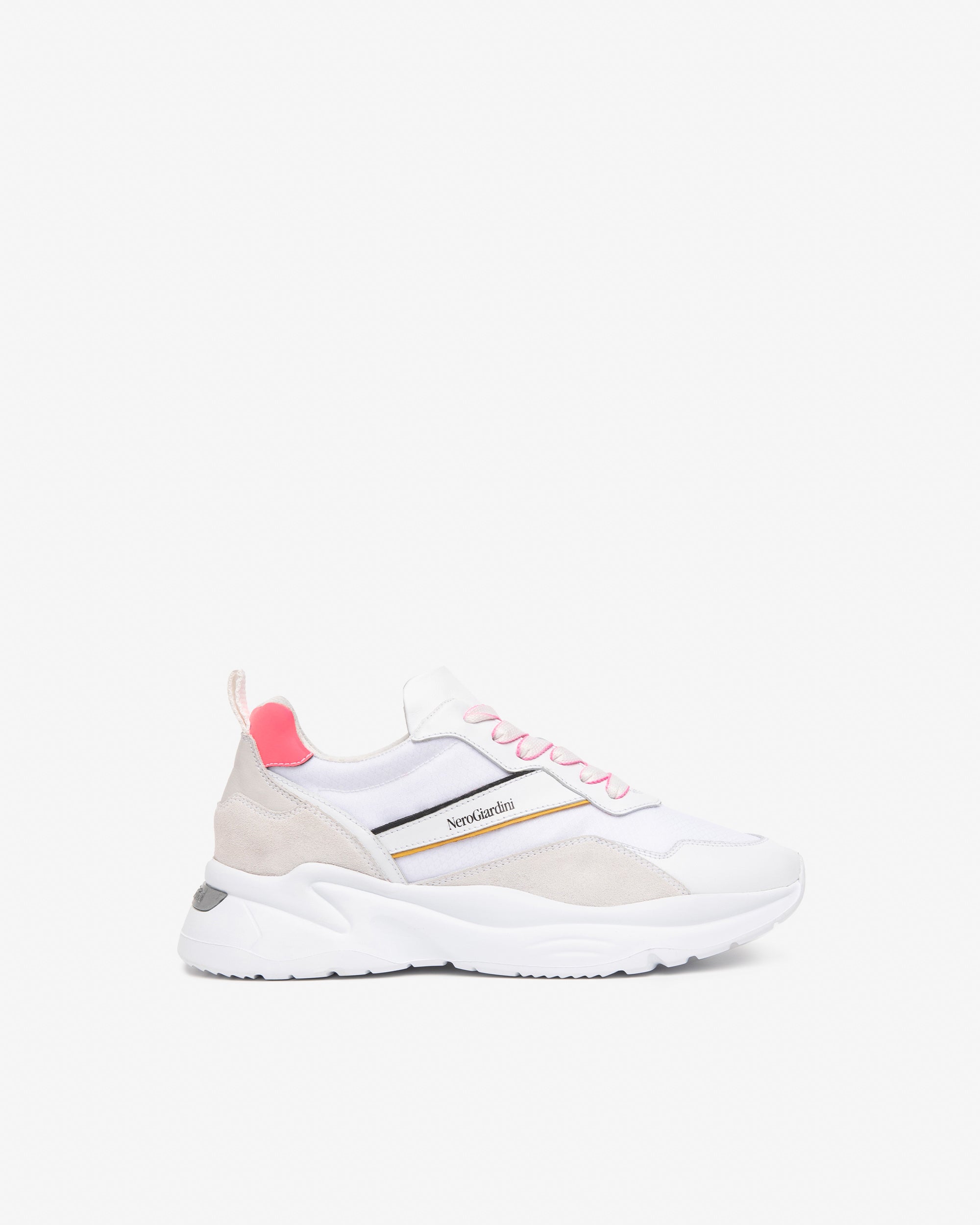 Nero Giardini Sneakers Baskets Cuir Femme Cuir Suède