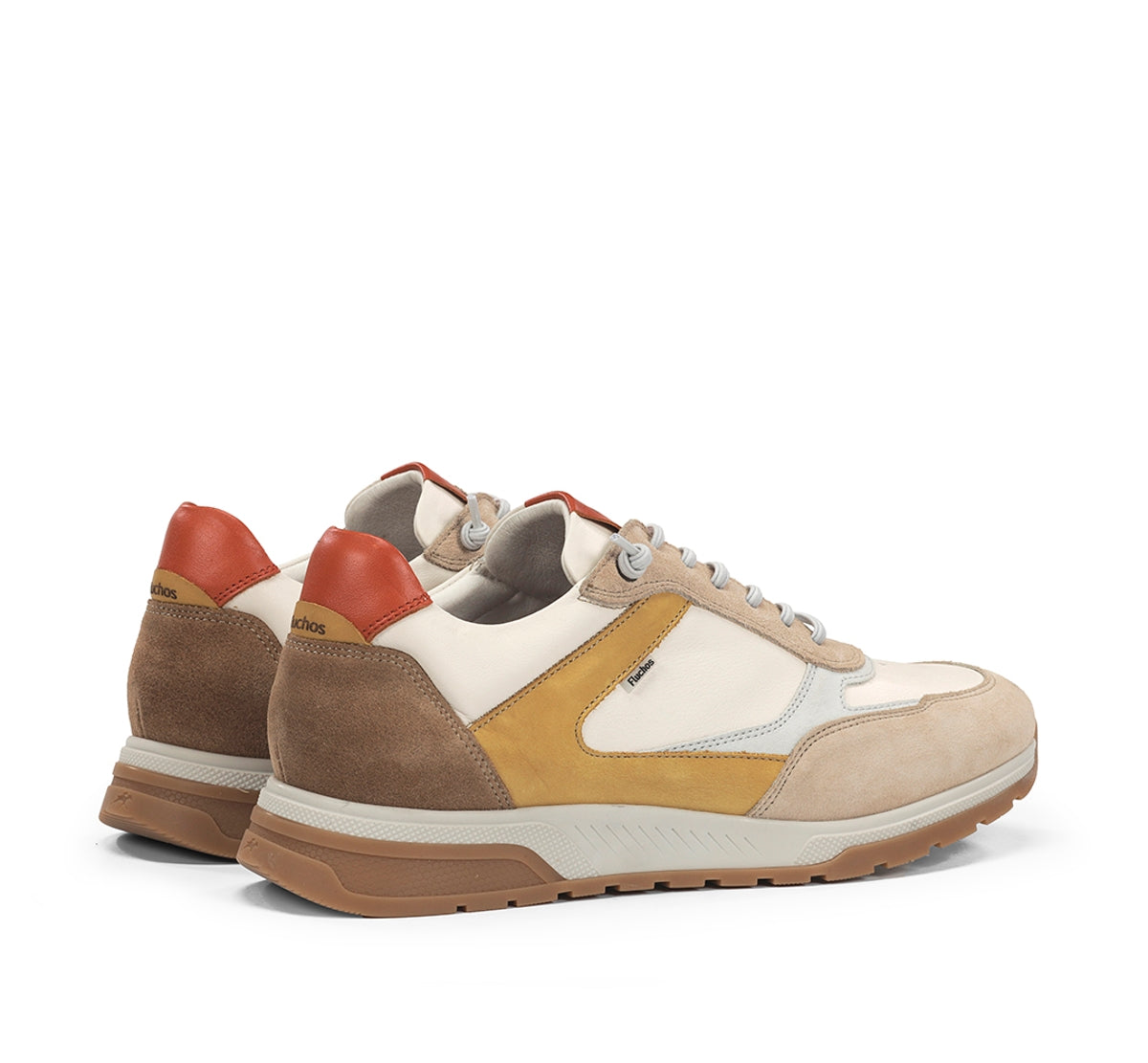 Fluchos Louis F2192 baskets homme blanc cuir