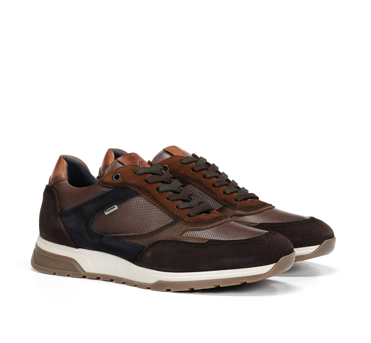 Fluchos Louis F1959 basket homme marron cuir