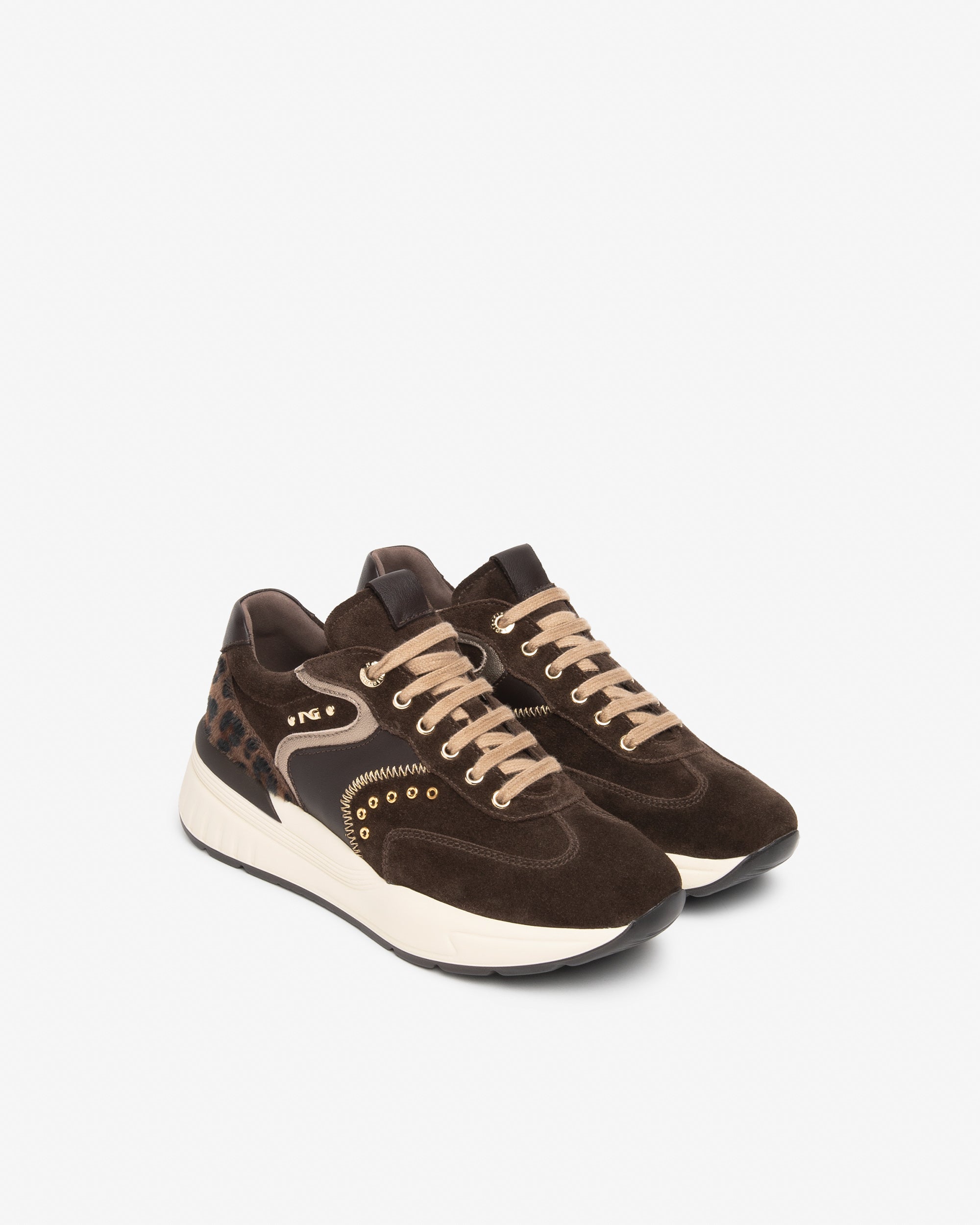 Nero Giardini Sneakers baskets femme daim 38