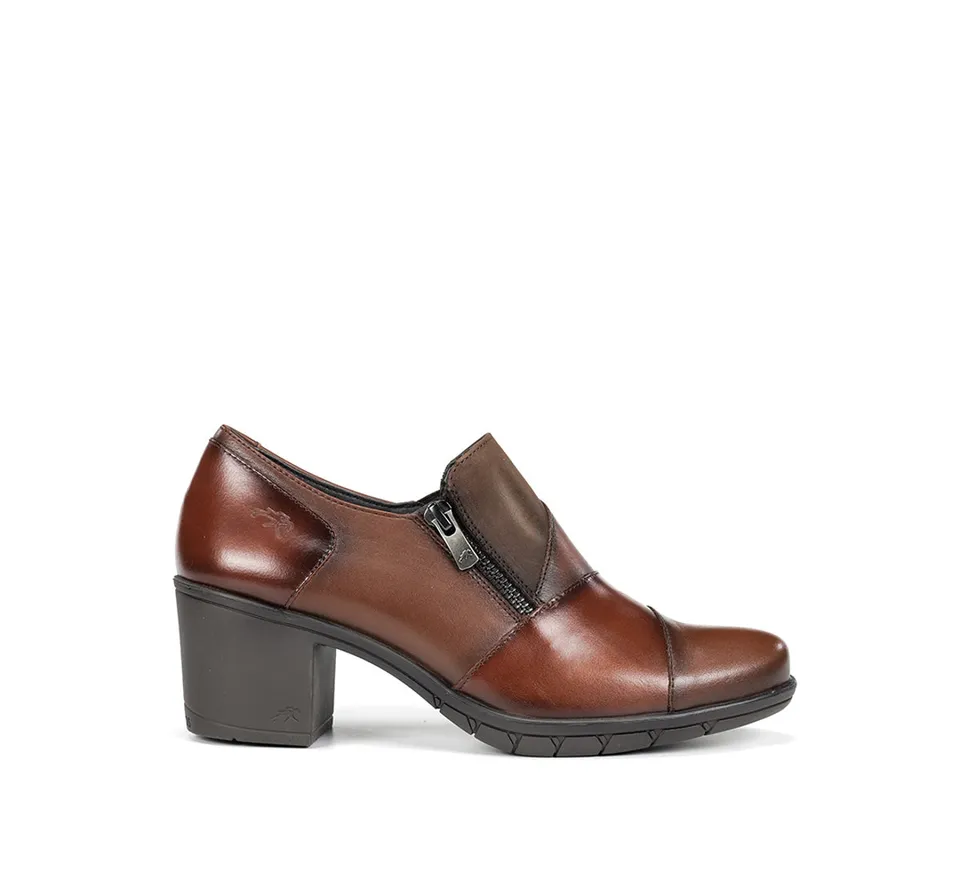 Fluchos Nydia F1802 slip-on marron femme cuir confort