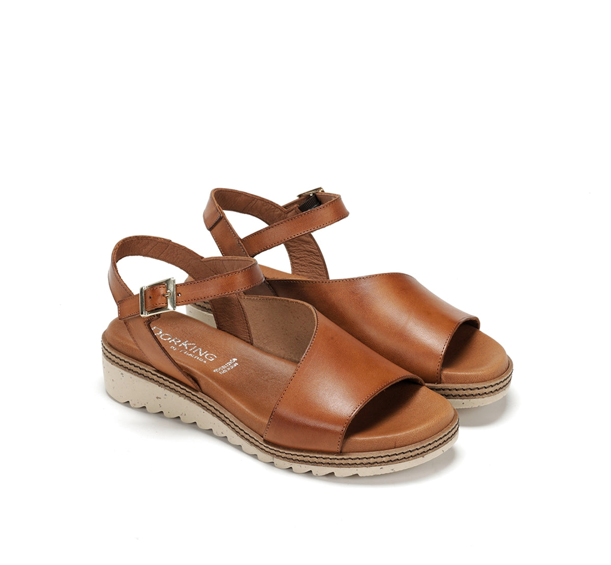 Dorking Espe D8771 sandale femme marron confort