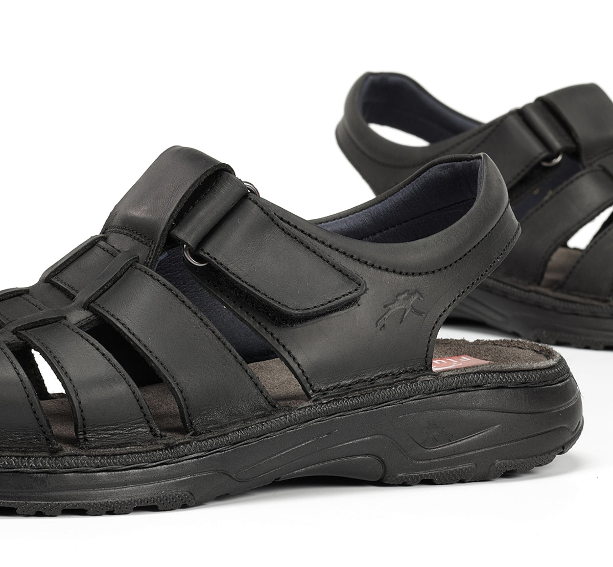 Fluchos Azores F2200 sandales homme noir velcro