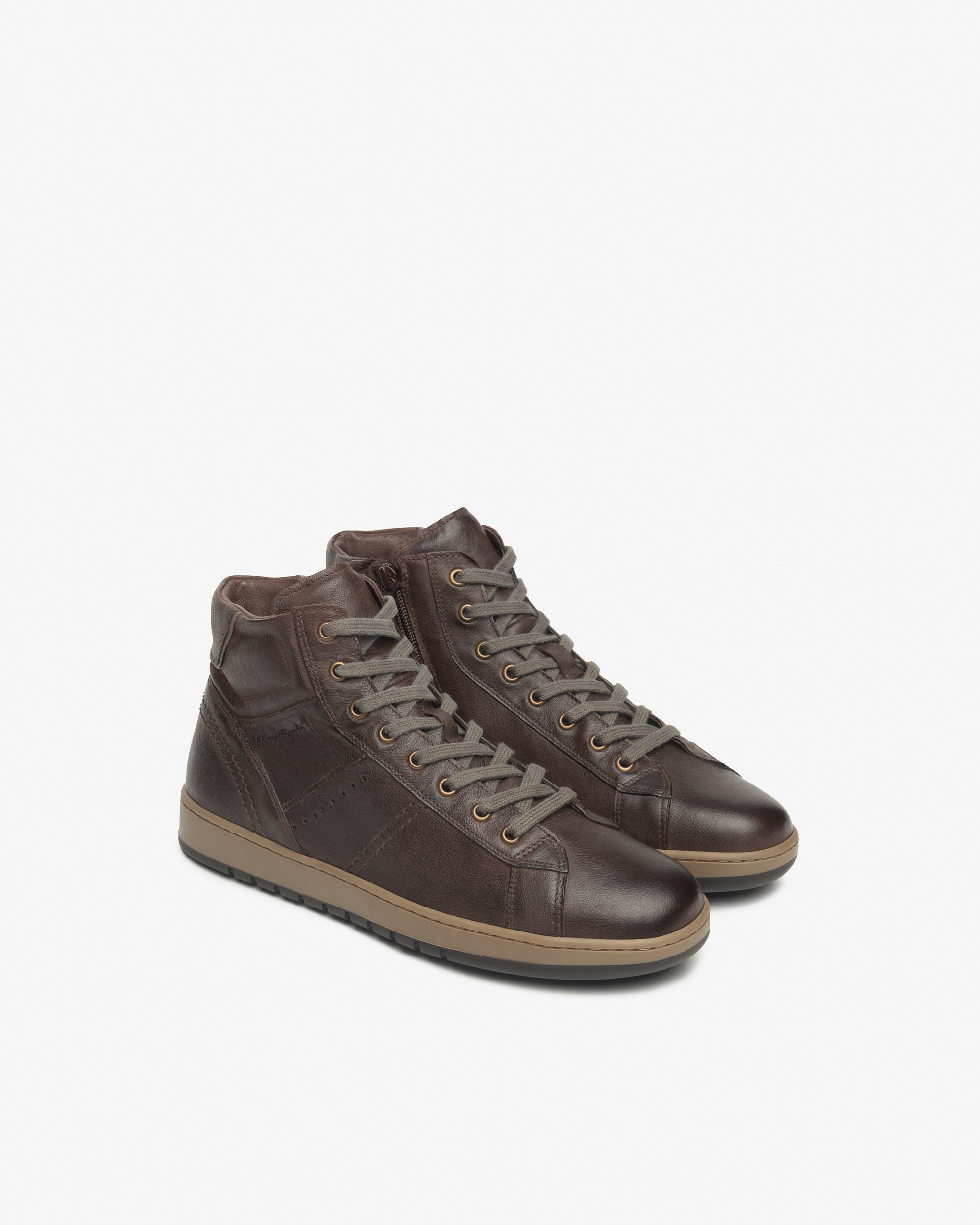 Nero Giardini Sneakers baskets montantes homme cuir 42