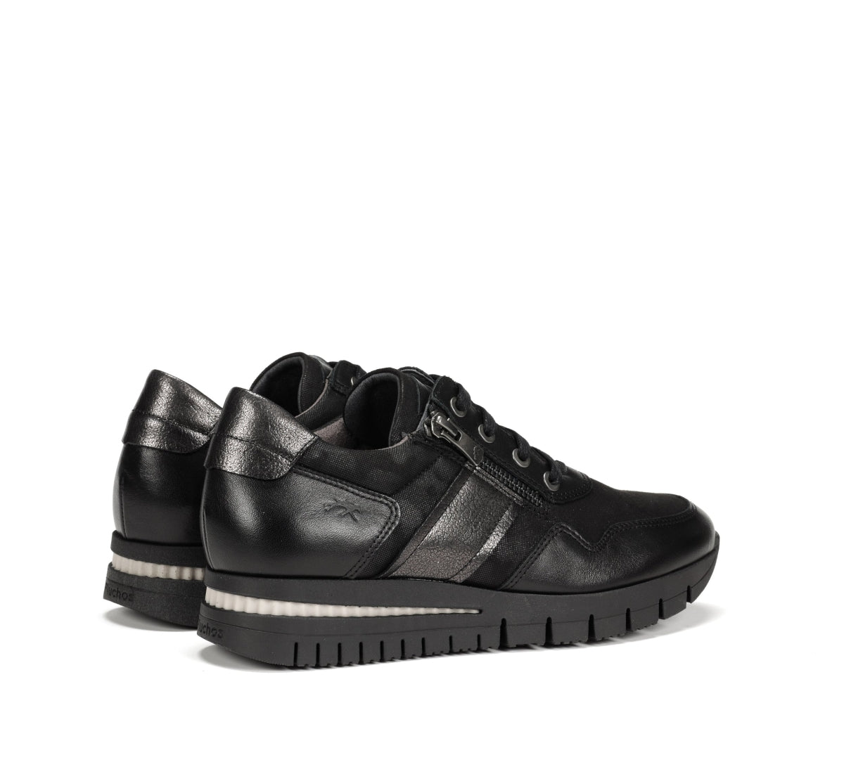 Fluchos Meryl F1624 baskets femme noir confort