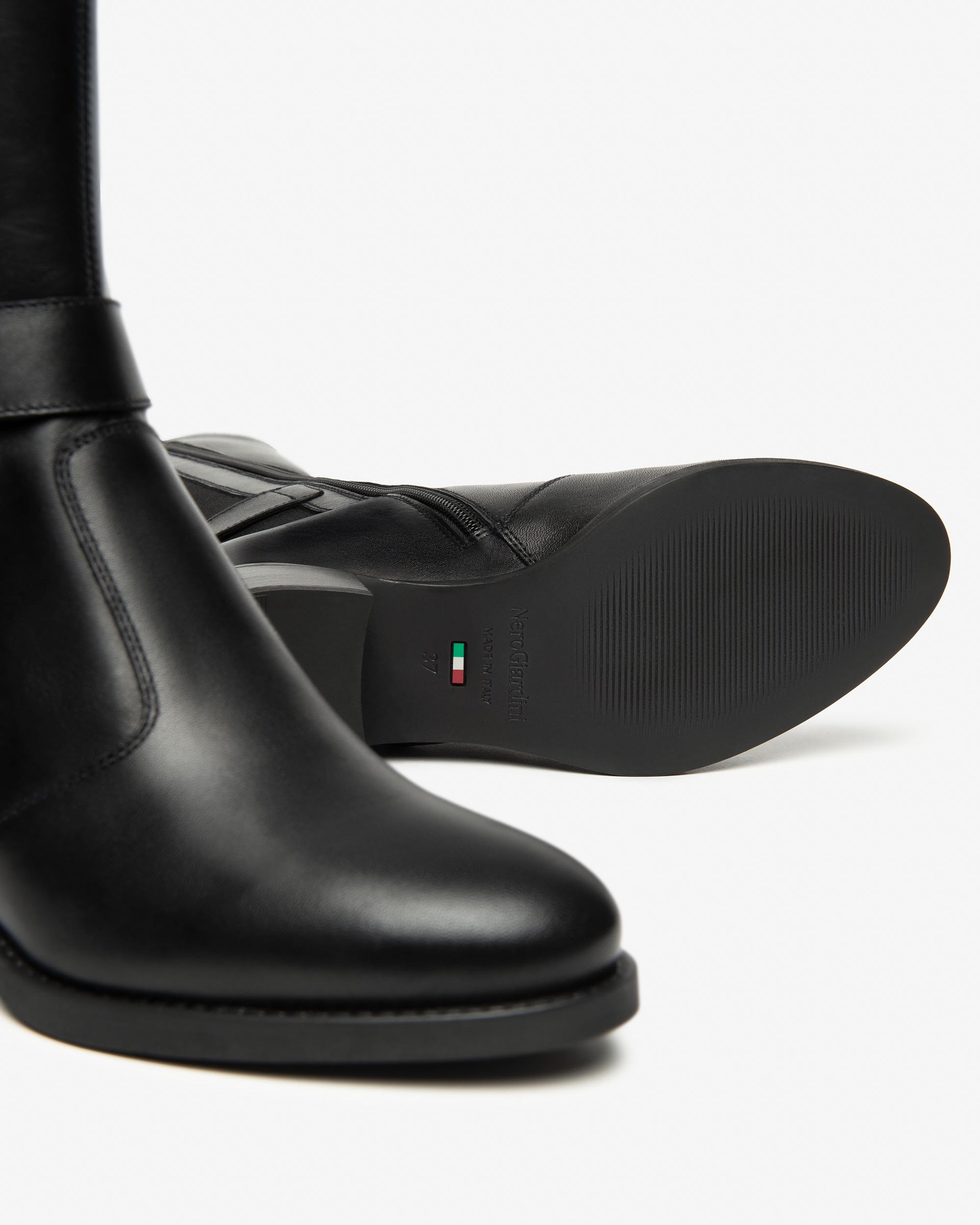 Nero Giardini Boots bottines cuir tissu memory