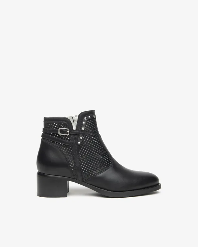 Nero Giardini Ankle Boots bottines cuir femme mémoire pointure 38