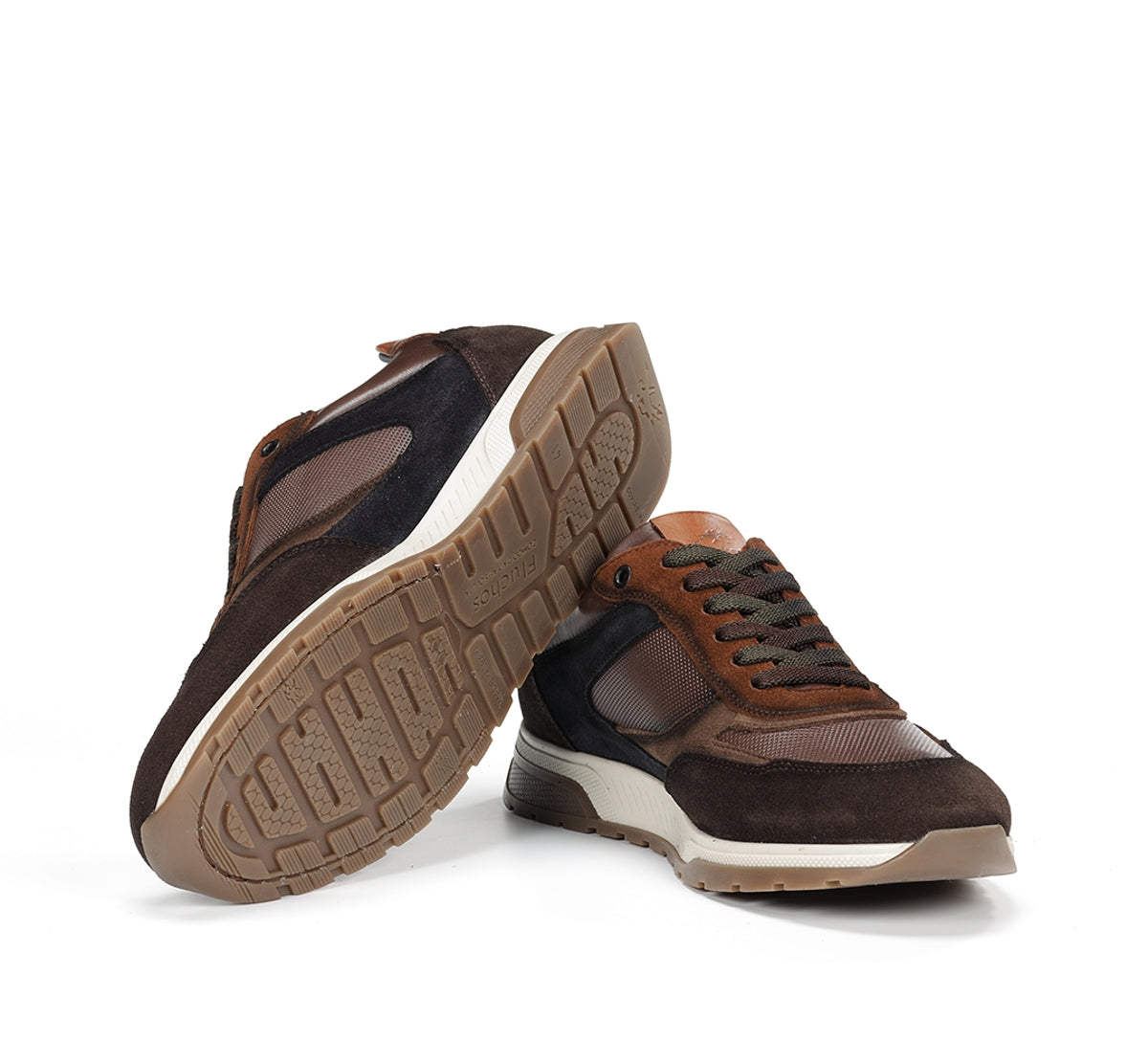 Fluchos Louis F1959 basket homme marron cuir