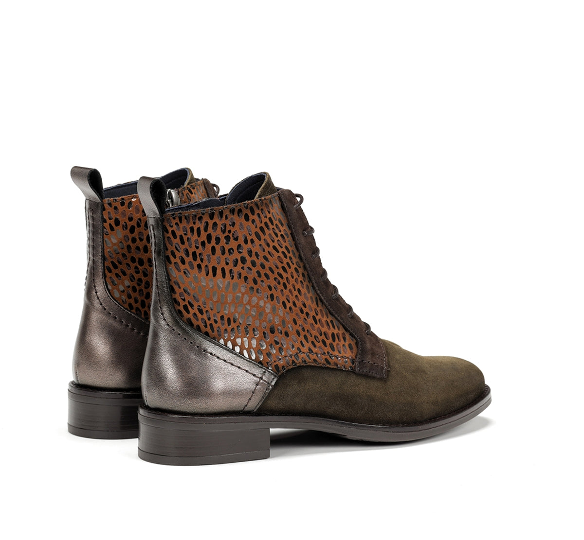 Dorking Harvard D8709 bottines vertes femme