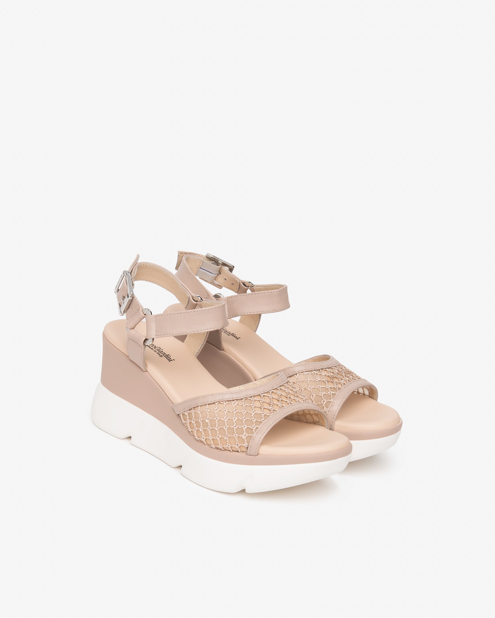 Nero Giardini Sandals sandales cuir toile femme pointure 38
