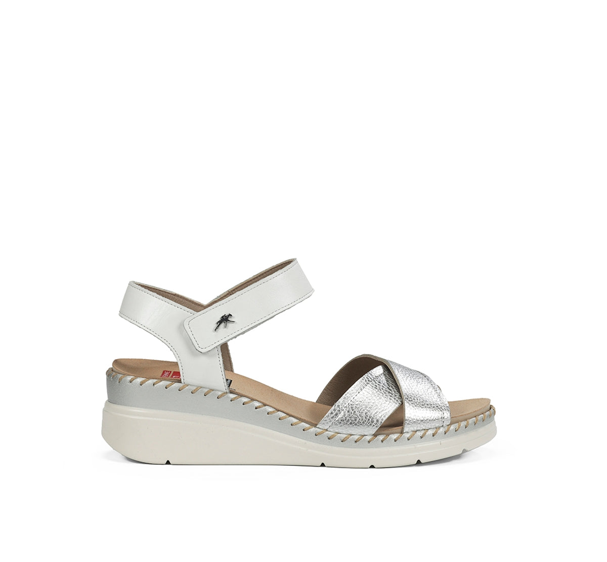 Fluchos Leza F2139 sandale argent femme cuir