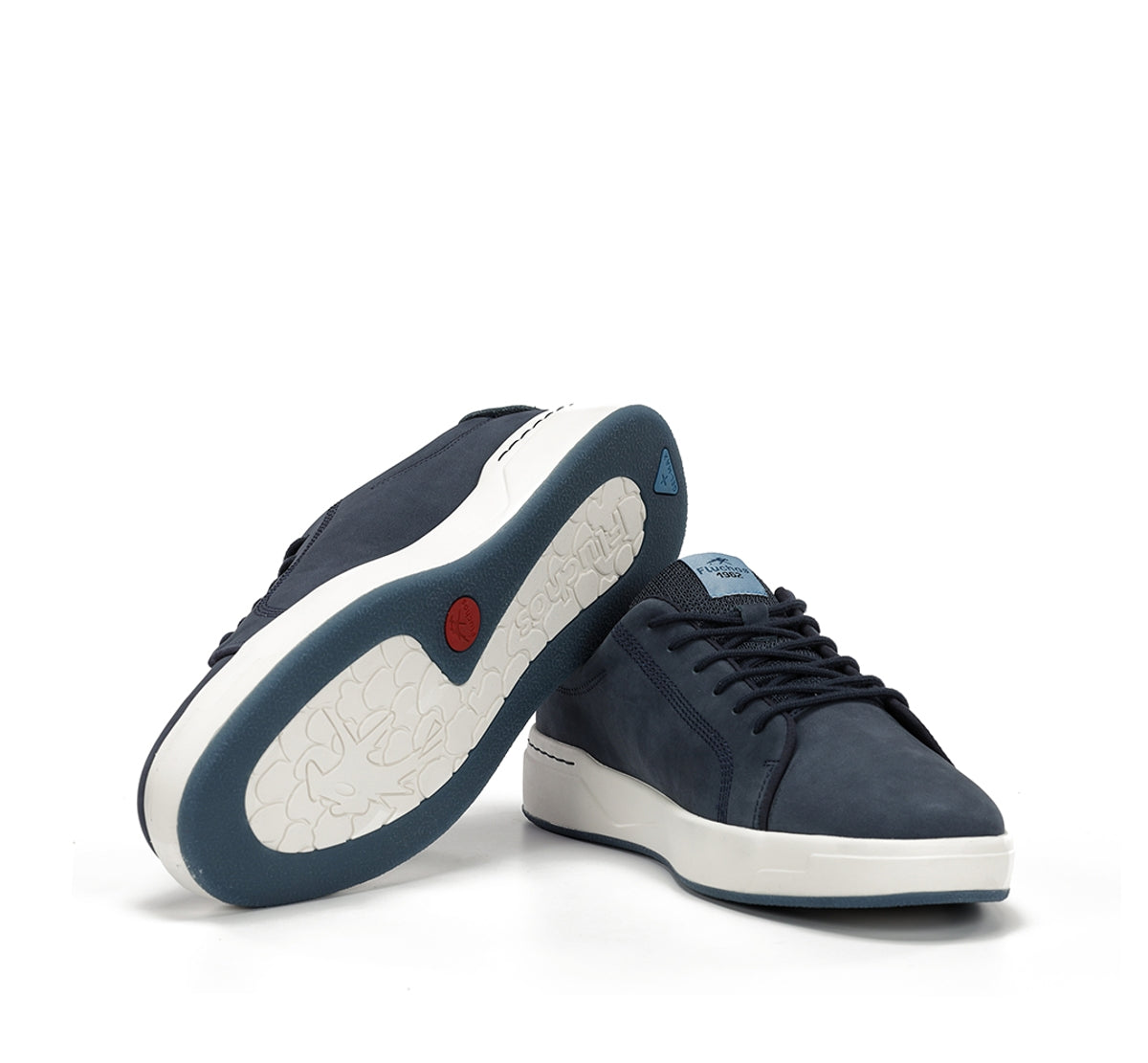 Fluchos Nadal F2377 baskets homme bleu à lacets