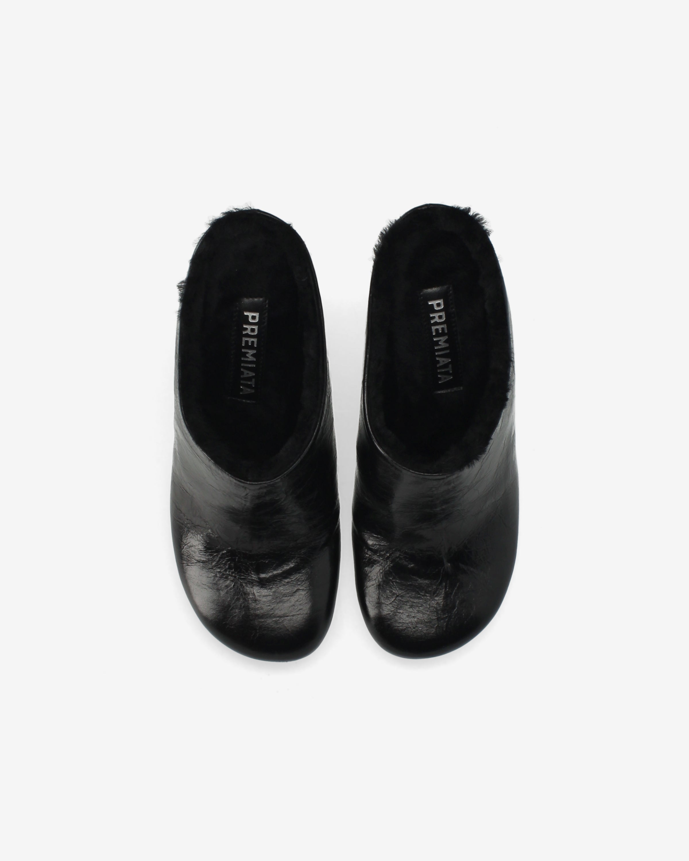 Premiata Mules & Slippers Shearling Mules Down mules noir 38