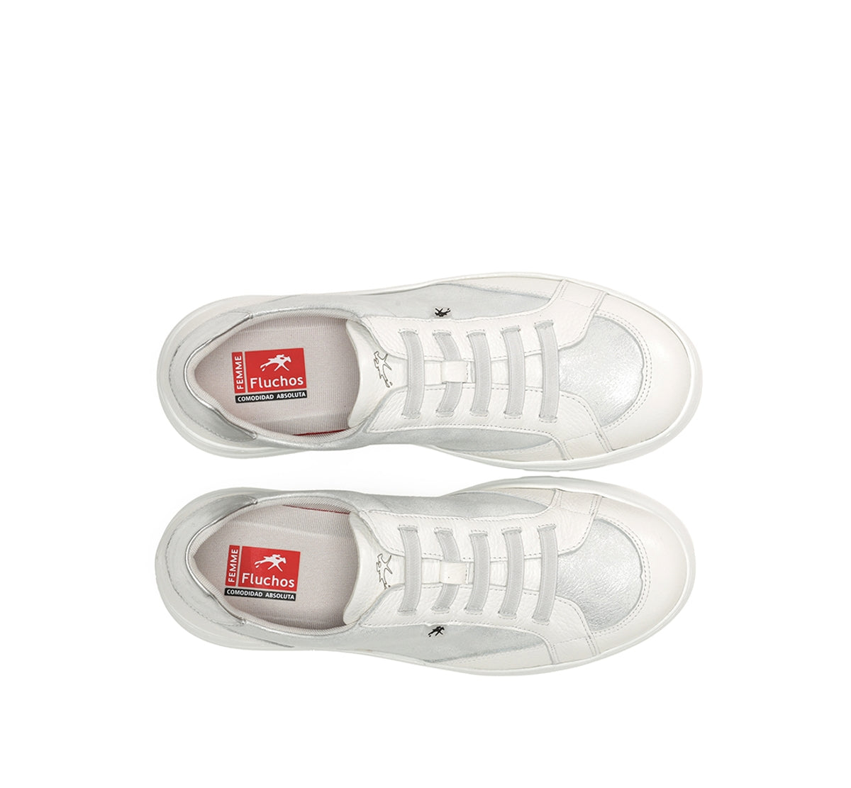 Fluchos Pompas F1918 basket femme blanc léger