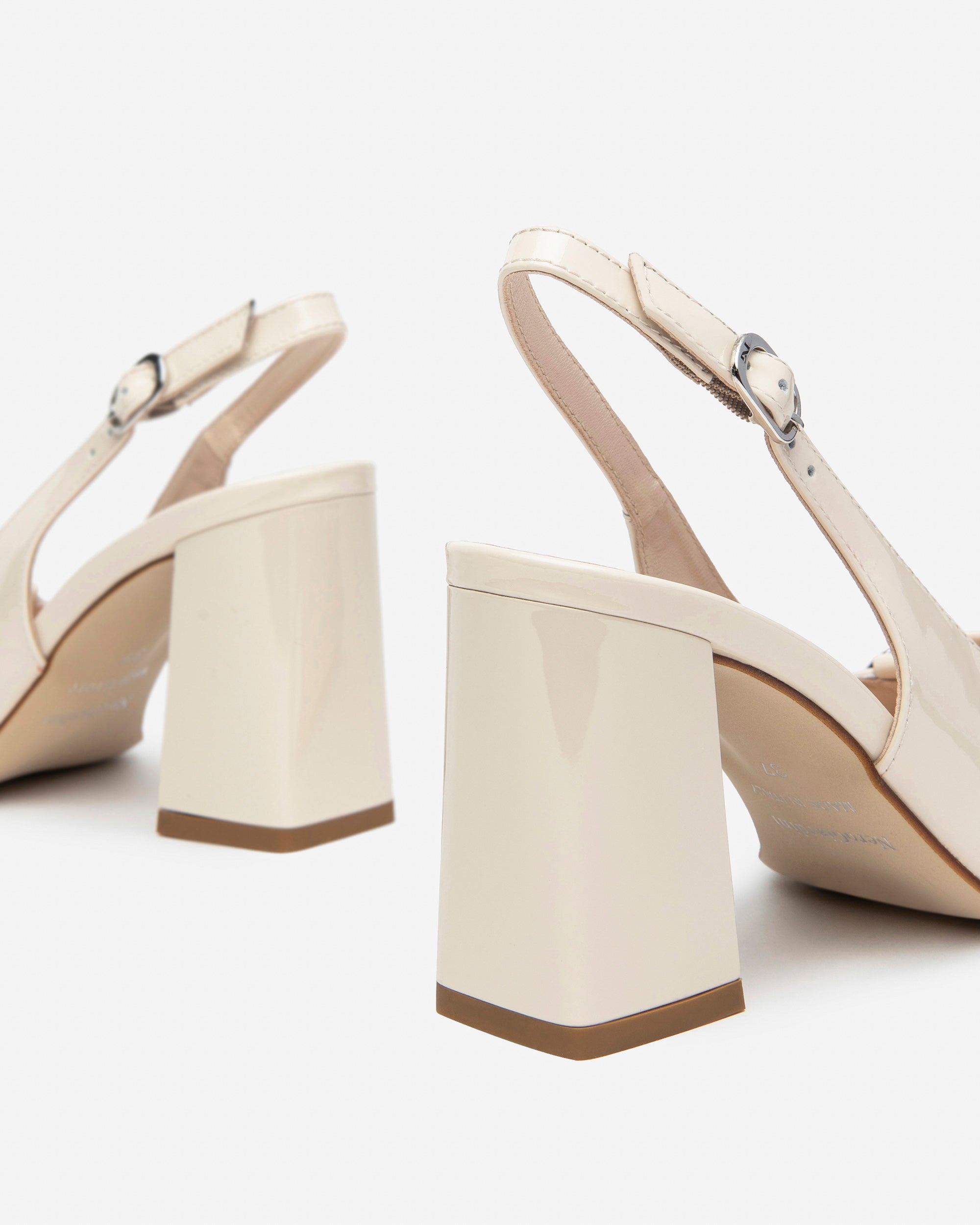 Nero Giardini Slingback escarpins cuir vernis femme