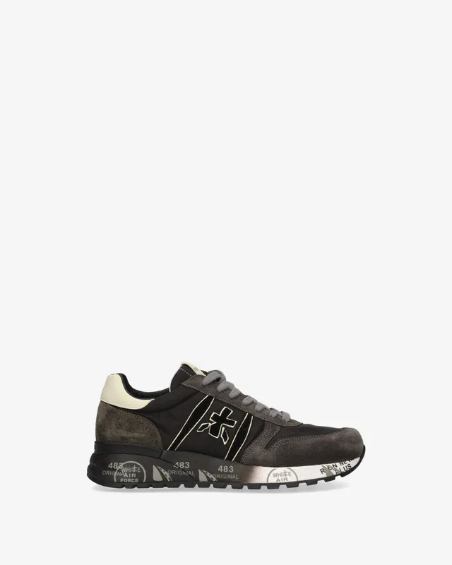 Premiata Lander 4951 sneakers gris anthracite