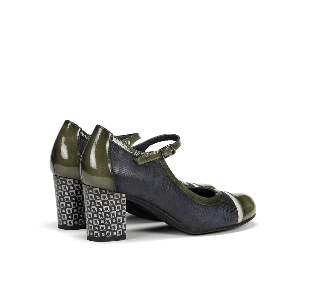 Dorking Rodin D8669 chaussure bleu femme bride