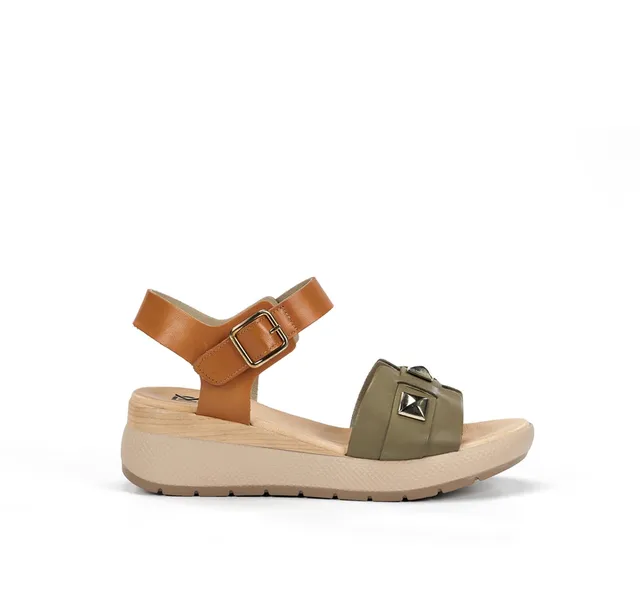 Fluchos Dorking Ever D9497 sandale verte femme confort