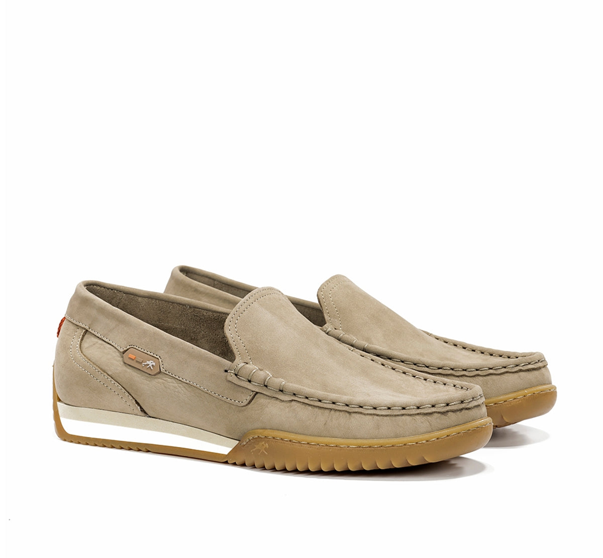 Fluchos Bruno F2432 mocassins homme taupe cuir