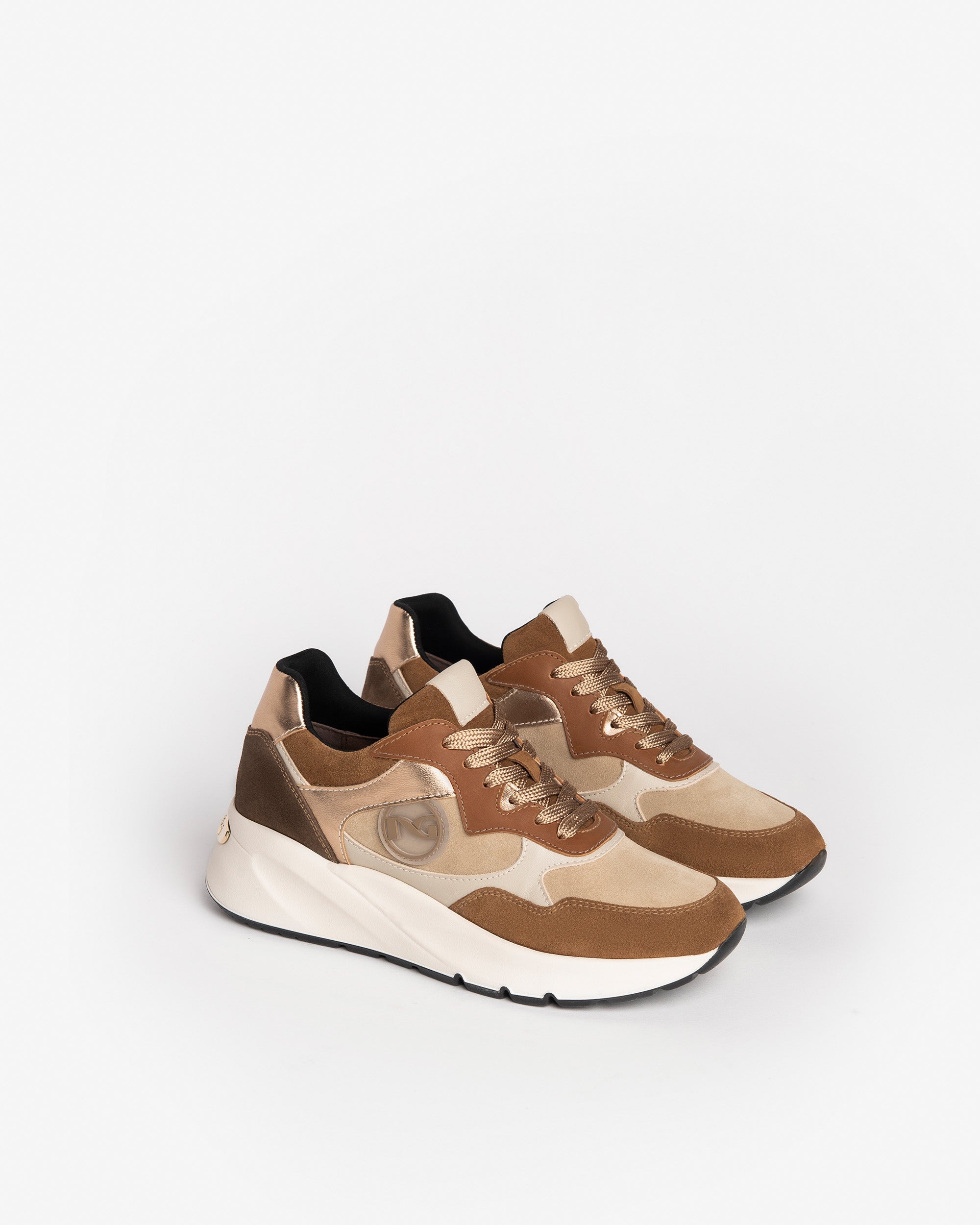 Nero Giardini Sneakers Baskets Femme Cuir Daim 35-41