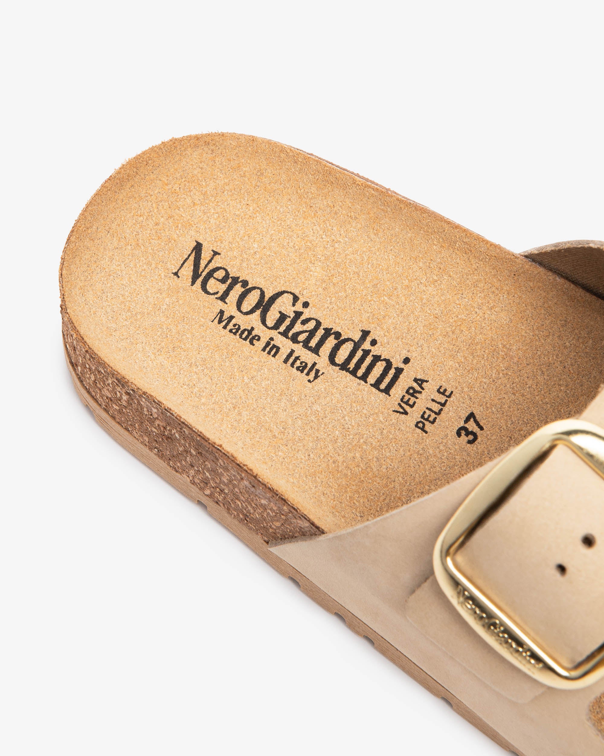 Nero Giardini Slippers mules cuir femme 35-41 confort