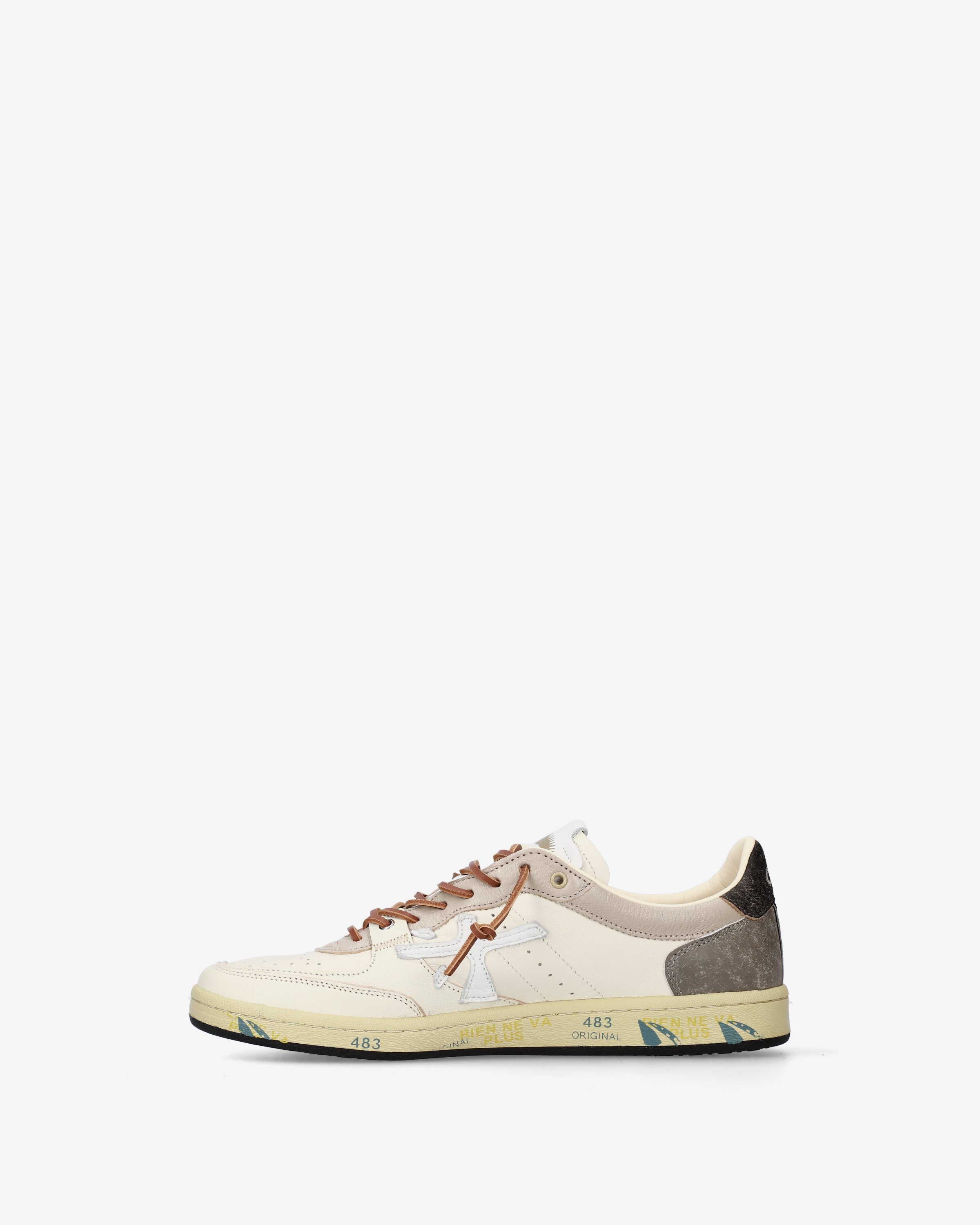 Premiata Bskt Clay 8163 baskets homme blanc